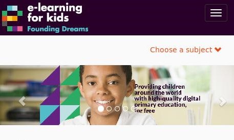 e-learningforkids.org - website miễn phí cho trẻ học các môn tiếng Anh, toán, sức khỏe, kỹ năng máy tính,... qua các game sinh động